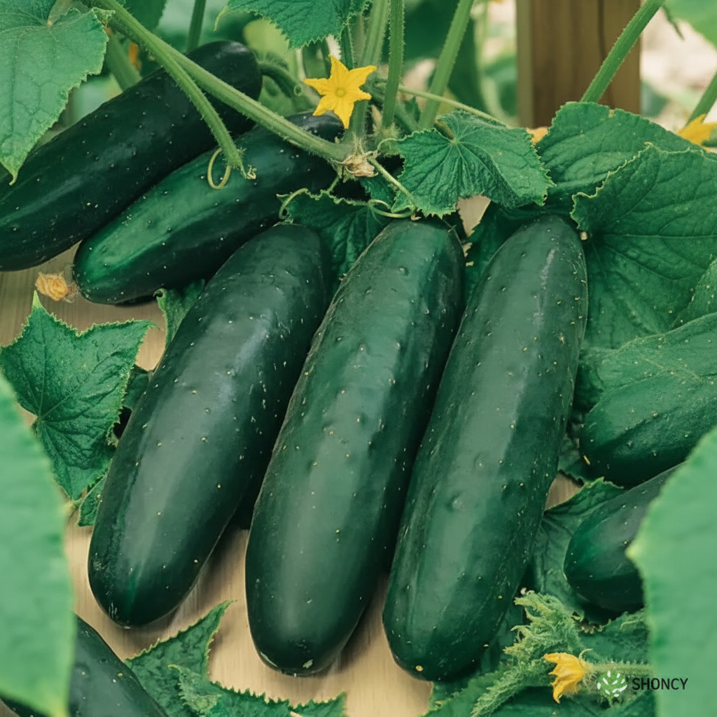 Marketmore komkommers