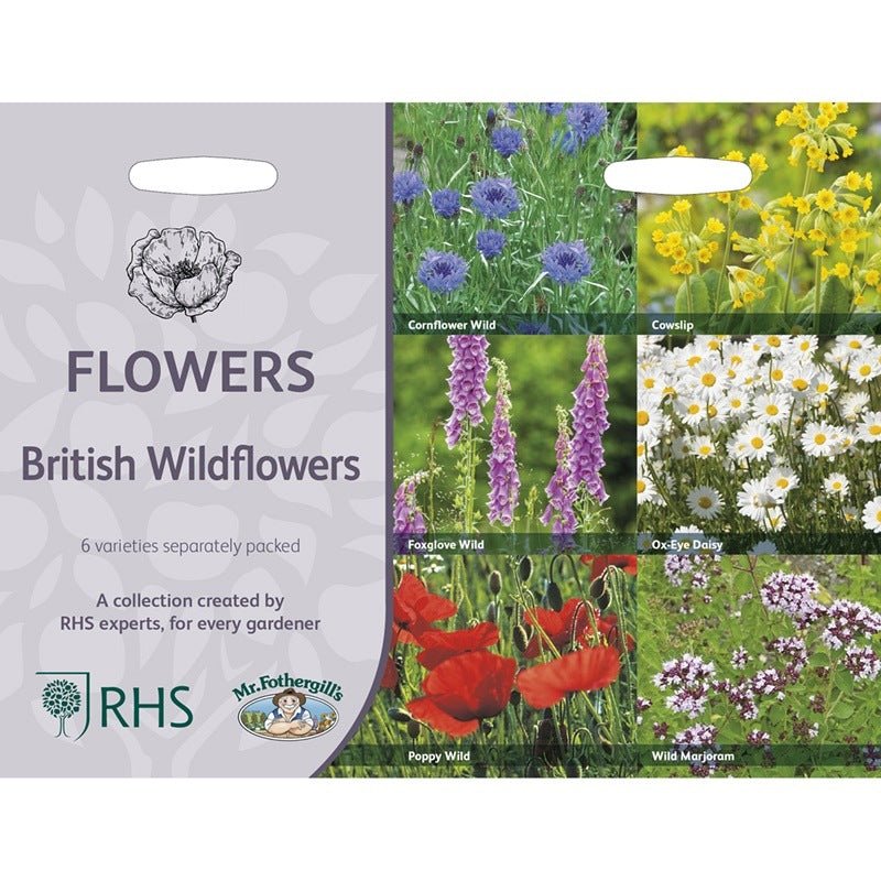 Britse wildbloemen collectie